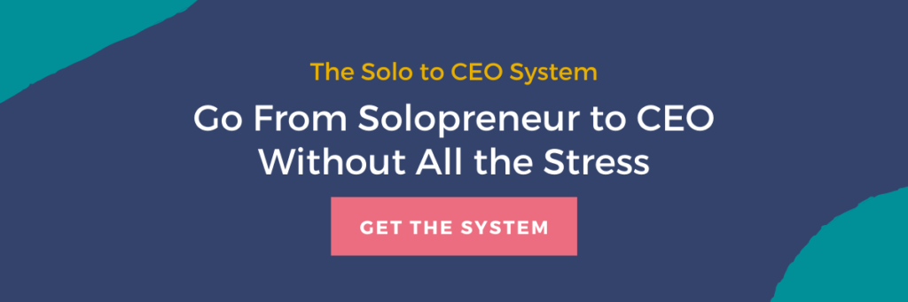 solo to CEO system